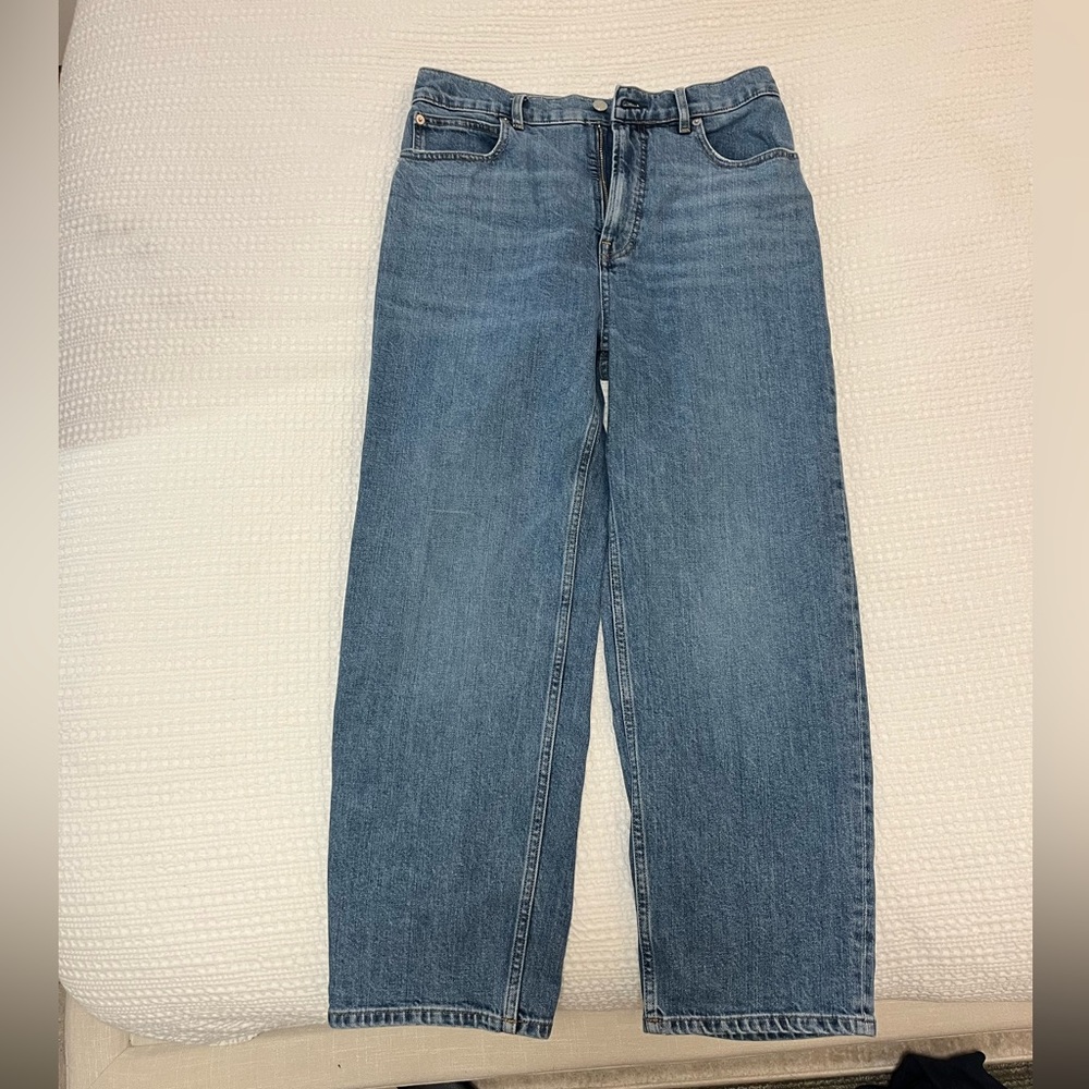 Ever land The Way-High Jean in Folsom Blue, 27.5”Inseam, Size 30